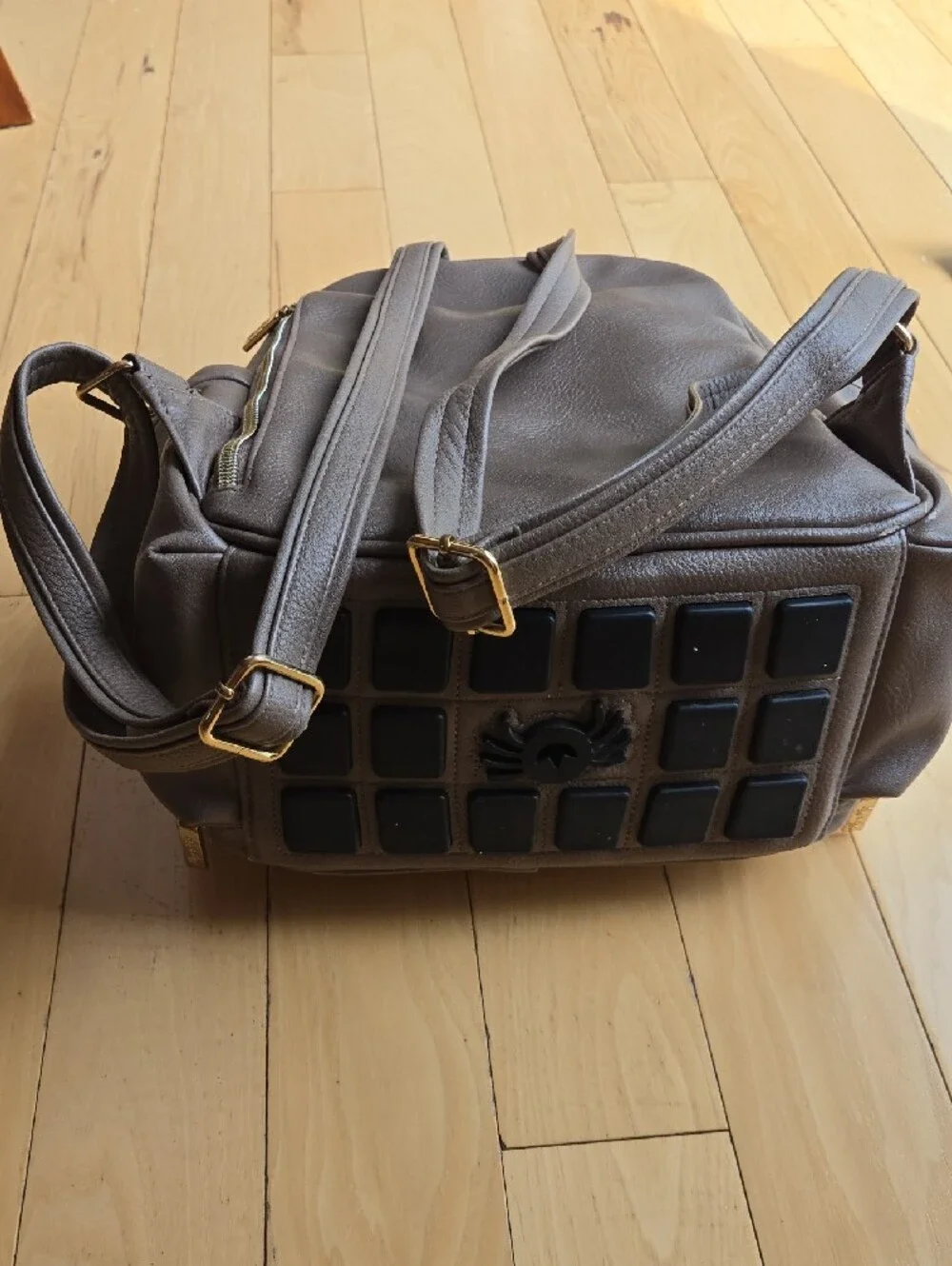Itzy Ritzy Brown Mini Diaper Bag
